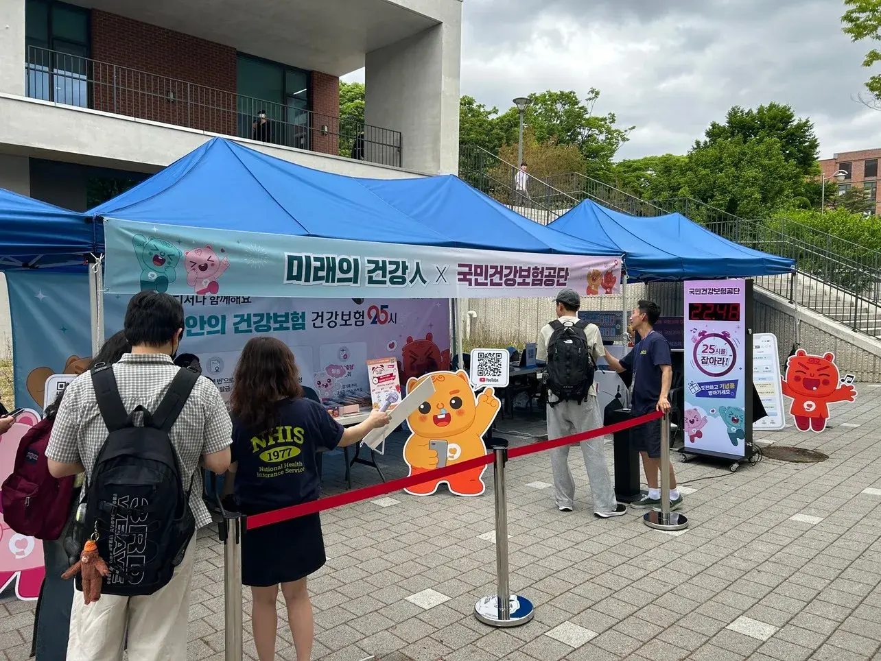 전시·홍보부스 대행 — 파란컴퍼니 수행 현장