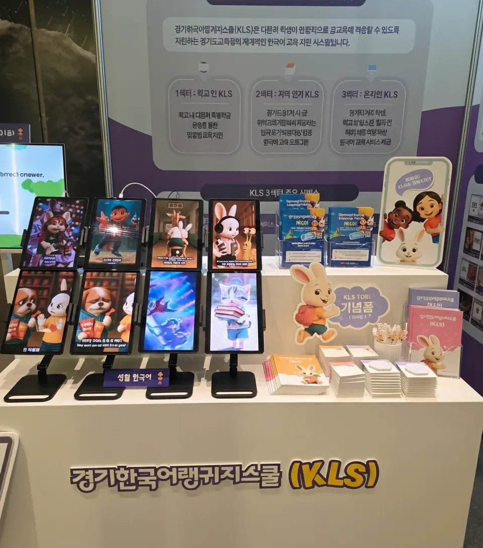 행사 디자인 - 교육감협의회 전시부스 현장